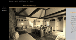 Desktop Screenshot of dovetailmillworkinc.com